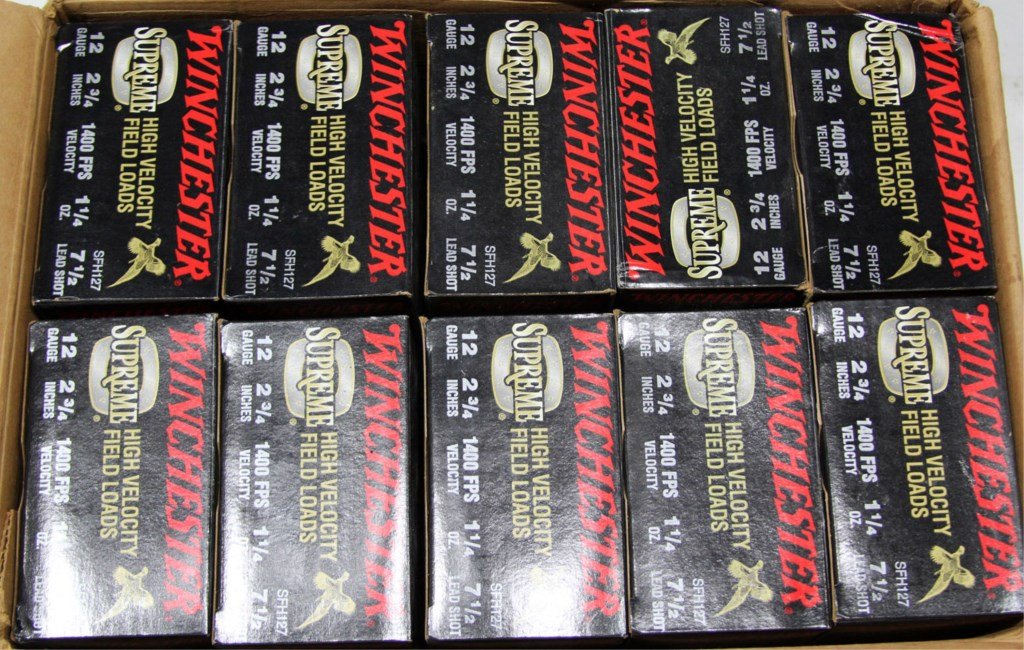 250 NEW WINCHESTER SUPREME 12 GA SHOTGUN SHELLS: 250 NEW WINCHESTER SUPREME 12 GA SHOTGUN SHELLS