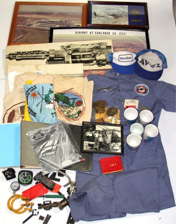 HUGHES HELICOPTER TEST FLIGHT MECHANIC ARCHIVE: HUGHES HELICOPTER TEST FLIGHT MECHANIC ARCHIVE Extensive archive of helicopter experimental test flight line mechanic Joseph R. Rickey who trained at Northrop and worked for Douglas, Lockheed, and McD