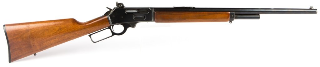 MARLIN MODEL 1895 LEVER ACTION RIFLE 45-70 GOVT: MARLIN MODEL 1895 LEVER ACTION RIFLE 45-70 GOVT Caliber / Gauge: 45-70 Barrel Length: 22" Serial Number: 21054017