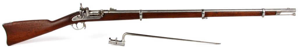 1863 BRIDESBURG NEEDHAM CONVERSION RIFLE & BAYONET