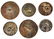 WAR OF 1812 US ARTILLERY BUTTON LOT OF 6 - 2
