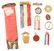 G.A.R. CIVIL WAR RIBBON AND MEDAL LOT OF 10 - 2
