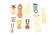 G.A.R. CIVIL WAR RIBBON AND MEDAL LOT OF 10 - 2
