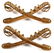SPANISH AMERICAN WAR US CAVALRY COLLAR INSIGNIA - 3