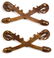 SPANISH AMERICAN WAR US CAVALRY COLLAR INSIGNIA - 4
