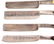 COMMEMORATIVE STRAIGHT RAZOR LOT OF 4 - 2