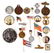 SPANISH AMERICAN WAR PIN LOT OF 22