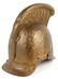 FRENCH FIREFIGHTER BRASS HELMET - 2