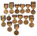 WWI US AND BRITISH VICTORY MEDAL LOT OF 14 - 4