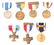 WWI US VICTORY MEDAL LOT OF 7