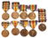 WWI MEDAL LOT OF 9