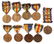 WWI MEDAL LOT OF 9 - 2
