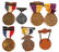 WWI MEDAL LOT OF 7 - 2