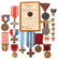 EUROPEAN MEDALS MIXED LOT