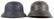 WWII GERMAN LUFTSCHUTZ HELMET LOT OF 2 - 2