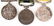 BRITISH MEDAL LOT OF 3 - 4