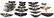 WWII US WINGS PIN LOT OF 18 - 2