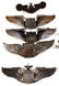 WWII US WINGS PIN LOT OF 18 - 3