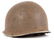 WWII US FIXED BAIL M1 CAPTAIN'S HELMET NAMED - 2