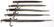 WWI ERA WORLD BAYONET LOT OF 4 - 2
