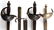 MINI SWORD AND BAYONET LOT OF 4 - 2
