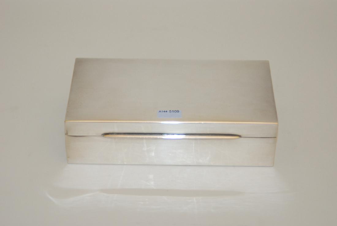 Zigarettendose Schaffhausen, 20.Jh. Silber. (1 of 1)