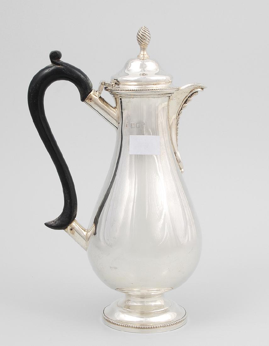 Henkelkanne London, 1903. Silber. Birnenform über (1 of 1)