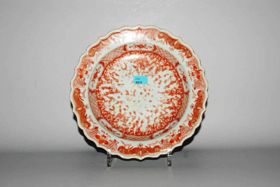 Tiefer Teller China, Ende 18.Jh. Porzellan. Passiger (1 of 1)