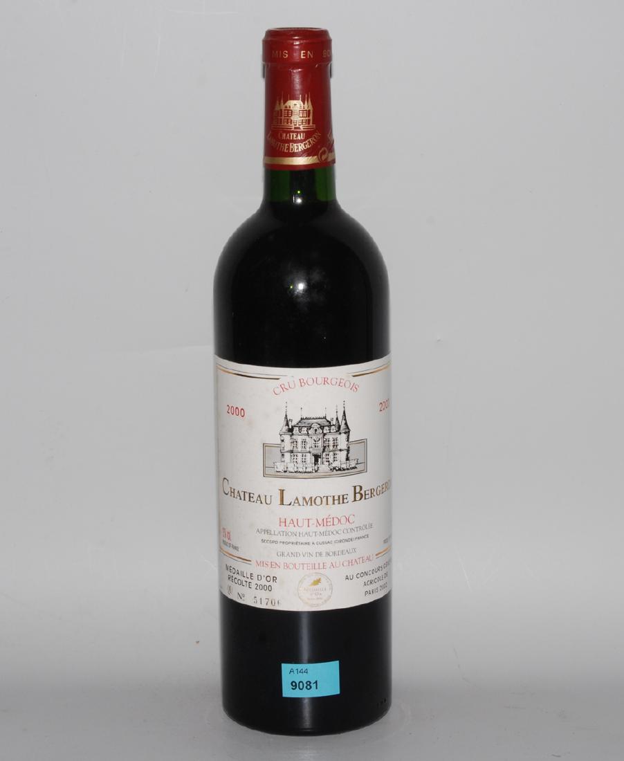 Sammelnr. Bordeaux Chat. Lamothe Bergeron, 00: Sammelnr. Bordeaux Chat. Lamothe Bergeron, 00 Haut-Medoc, 8 Fl. Chat. Lafitte Marcellin, 93, 1 Fl. Medoc, 97 Reserve de Barons de Rothschild, 1 Fl. Chat. Lagrange, 94 Grand Cru St. Julien, 1 Fl. Zusam