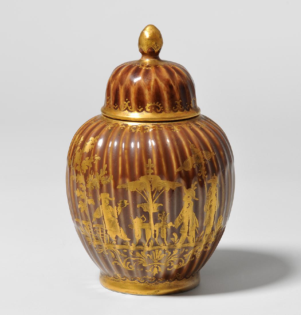 Deckeldose, Porzellan Meissen Um 1730 (Porzellan). (1 of 11)