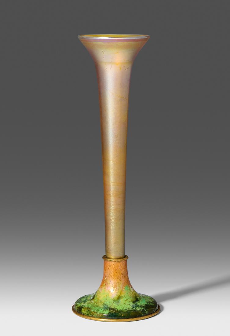 Fussvase, Louis Comfort Tiffany Um 1921–1928. New York. (1 of 1)