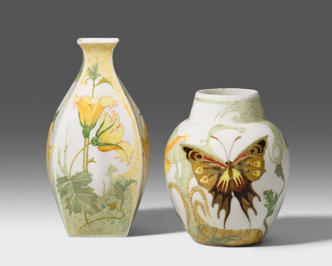 2 Väschen, Rozenburg Um 1906 bzw. 1908. Den Haag. (1 of 9)