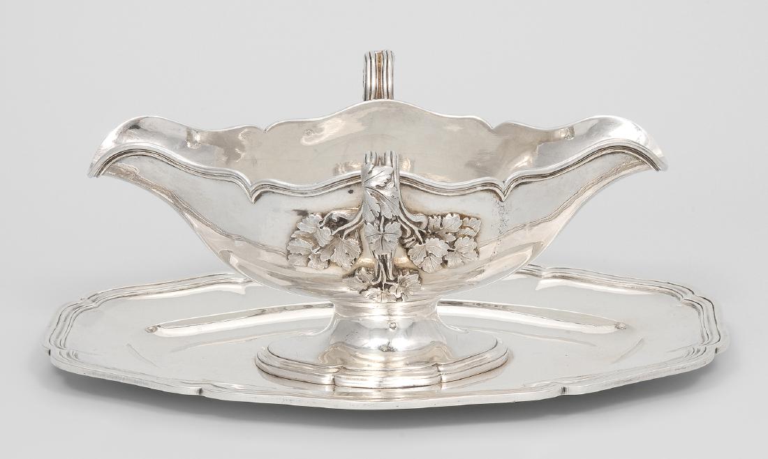 Saucière Paris, 1868–88. Silber. Meistermarke Paillard (1 of 1)