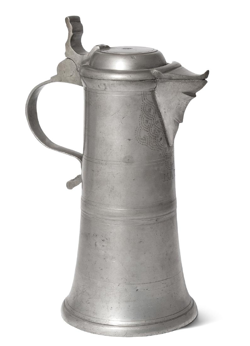 Schnabelstize Chur, 2.Hälfte 18.Jh. Zinn. Marke des (1 of 1)