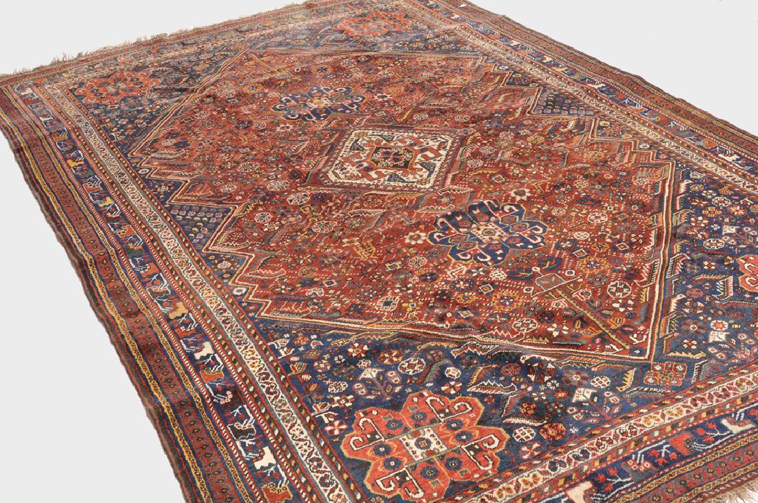 Shiraz S-Iran, um 1910. Im braunroten Mittelfeld (1 of 10)