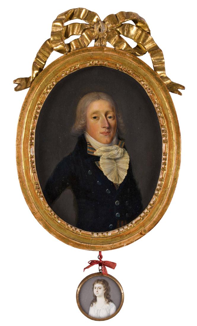 Anonym, um 1800 Portrait eines Herrn Pfyffer, (1 of 1)