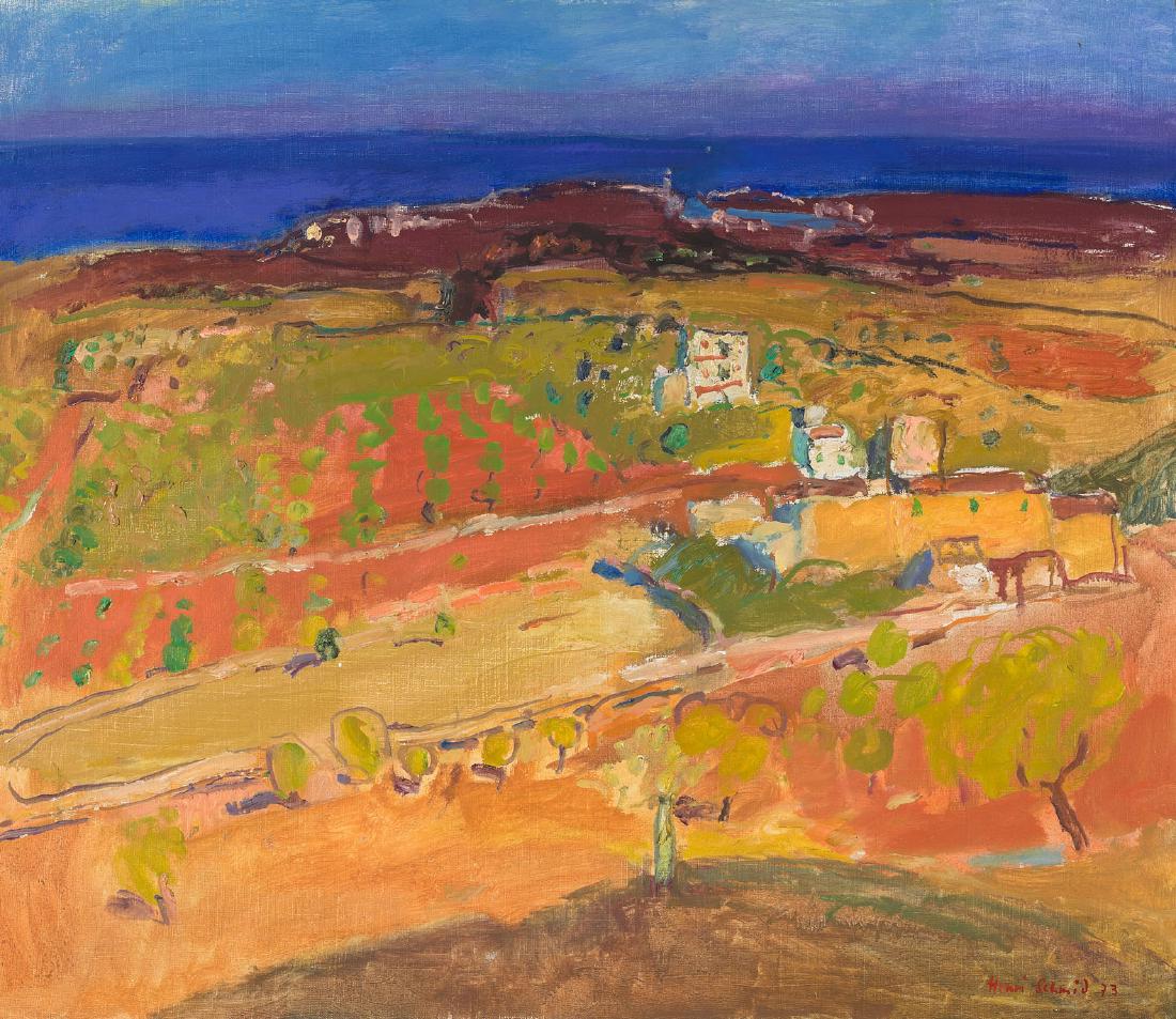 Schmid, Henri (1924 Winterthur 2009) "Küstenlandschaft (1 of 1)