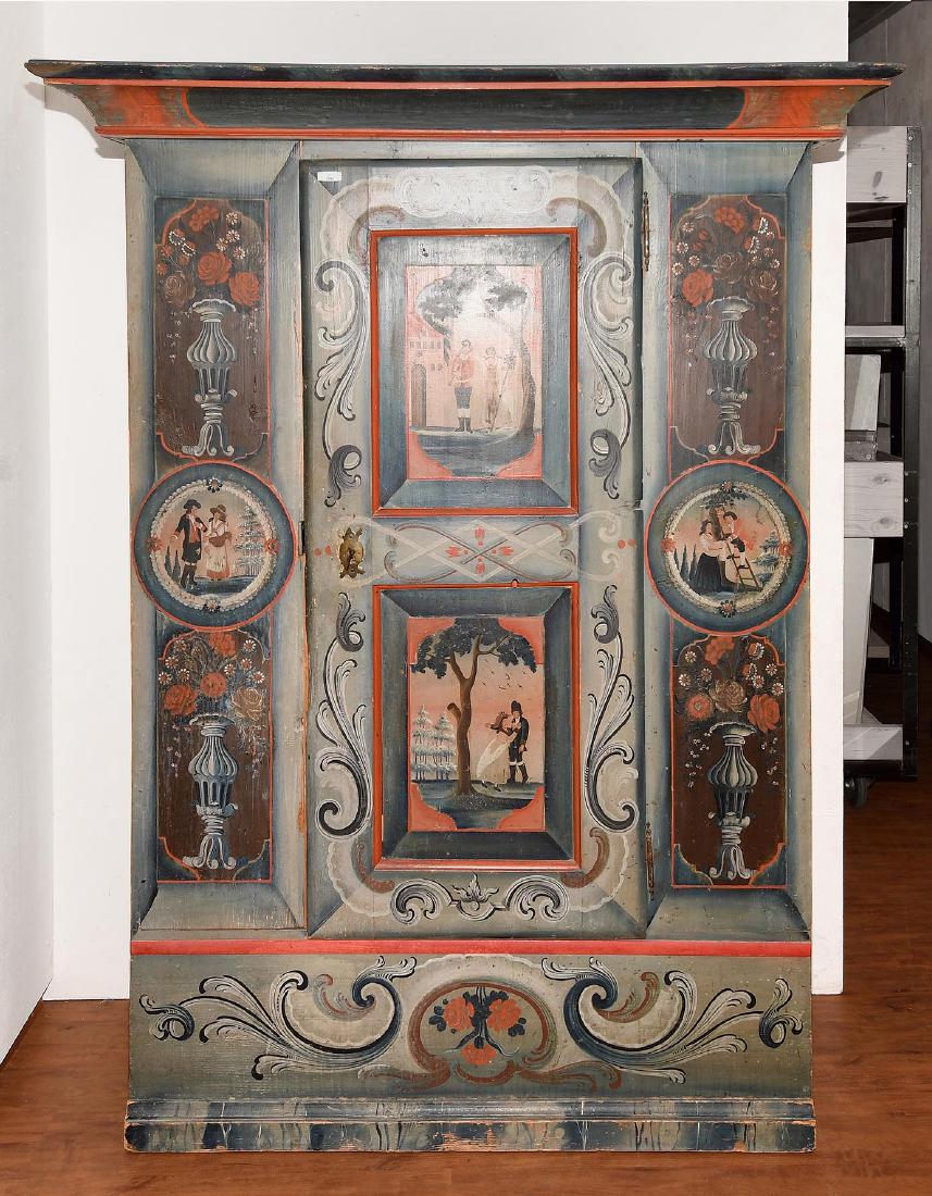 Hochzeitsschrank Alpenländisch, Toggenburg, 18.Jh. (1 of 1)