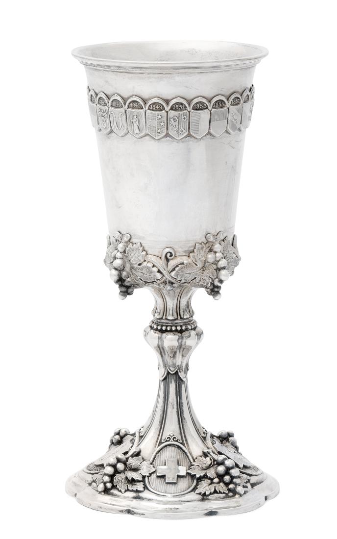 Schützenpokal Deutschland oder Schweiz, 1874. Silber, (1 of 1)