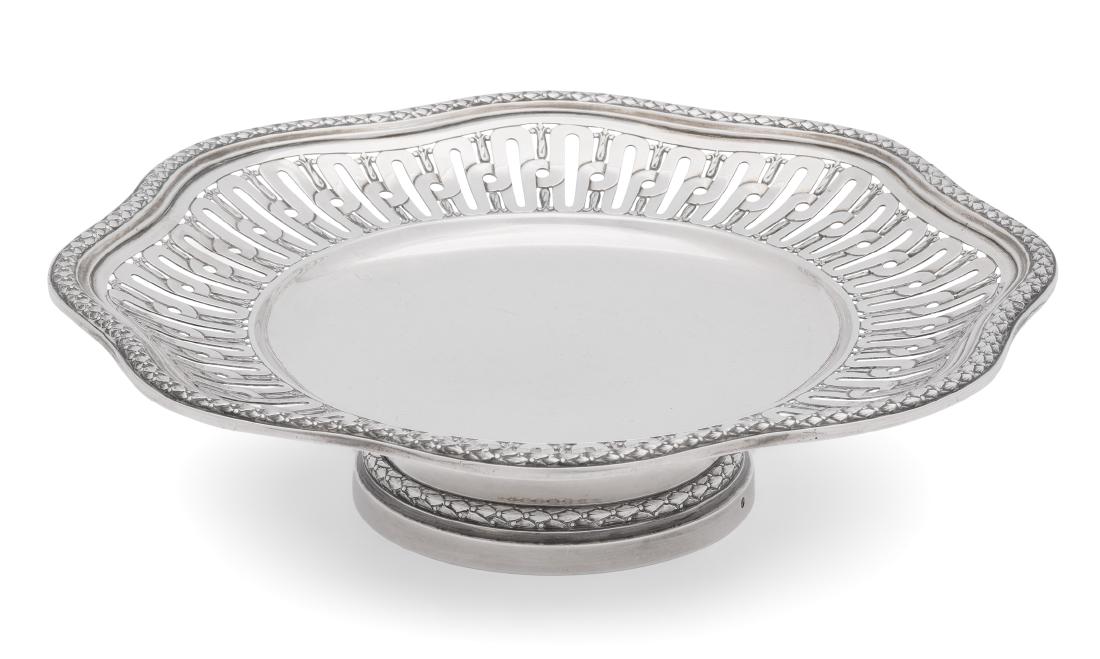 Fussschale Paris, um 1900. Silber. Meistermarke André (1 of 1)