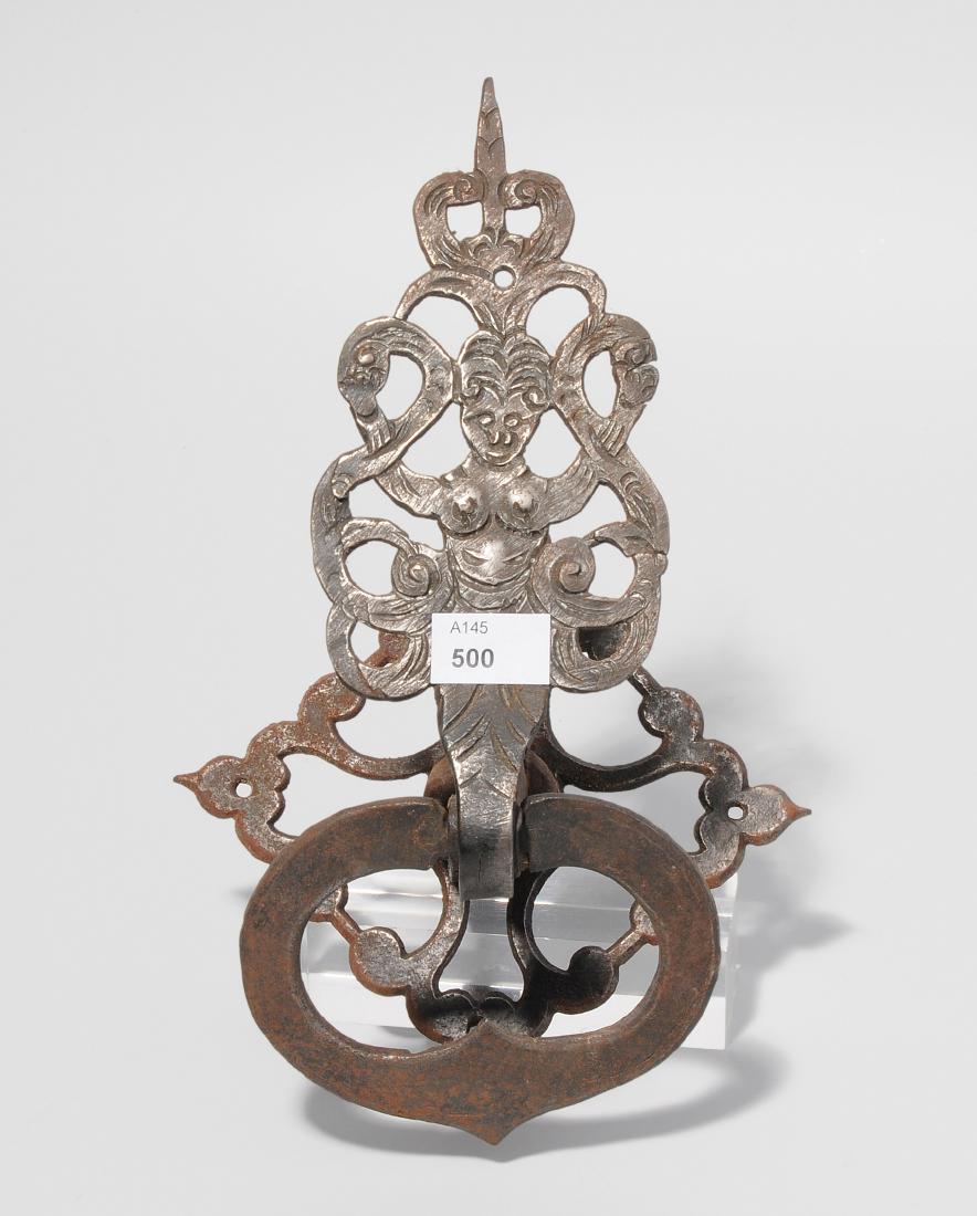 Türzieher Deutsch, Renaissance. Eisen. Ovaler Griffring (1 of 1)