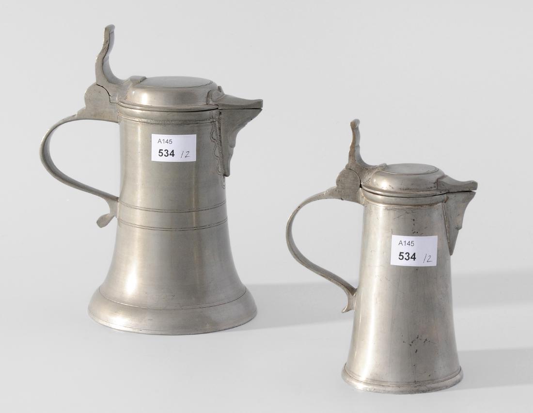 Lot: 2 kleine Schnabelstizen Chur, 1.Hälfte 19.Jh. (1 of 1)