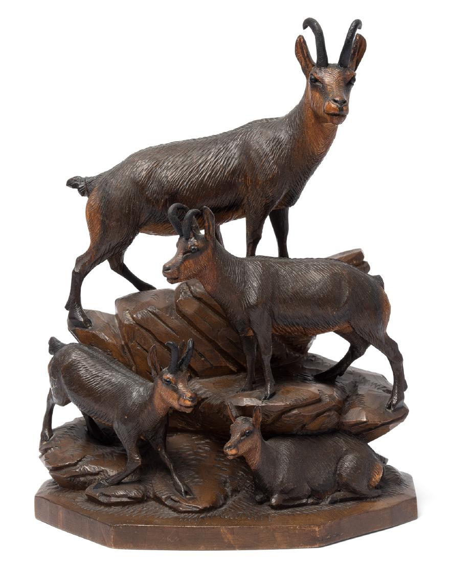 Brienzer Tierfigurengruppe "Gämse" Schweiz, A. 20.Jh. (1 of 1)