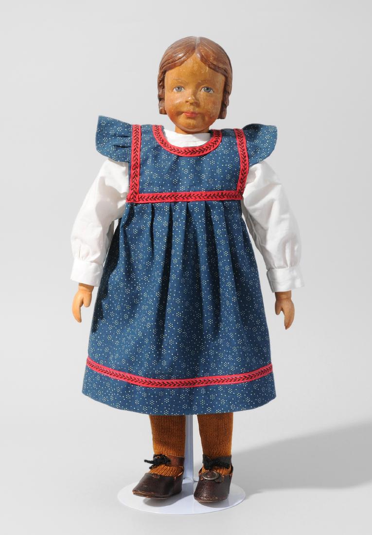 Brienzer-Puppe Schweiz, um 1910/20. Werkstatt Huggler. (1 of 1)