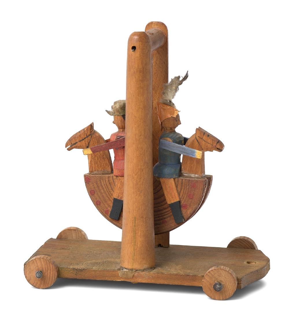 Erzgebirge-Ziehspielzeug Deutschland, um 1900. Holz (1 of 1)