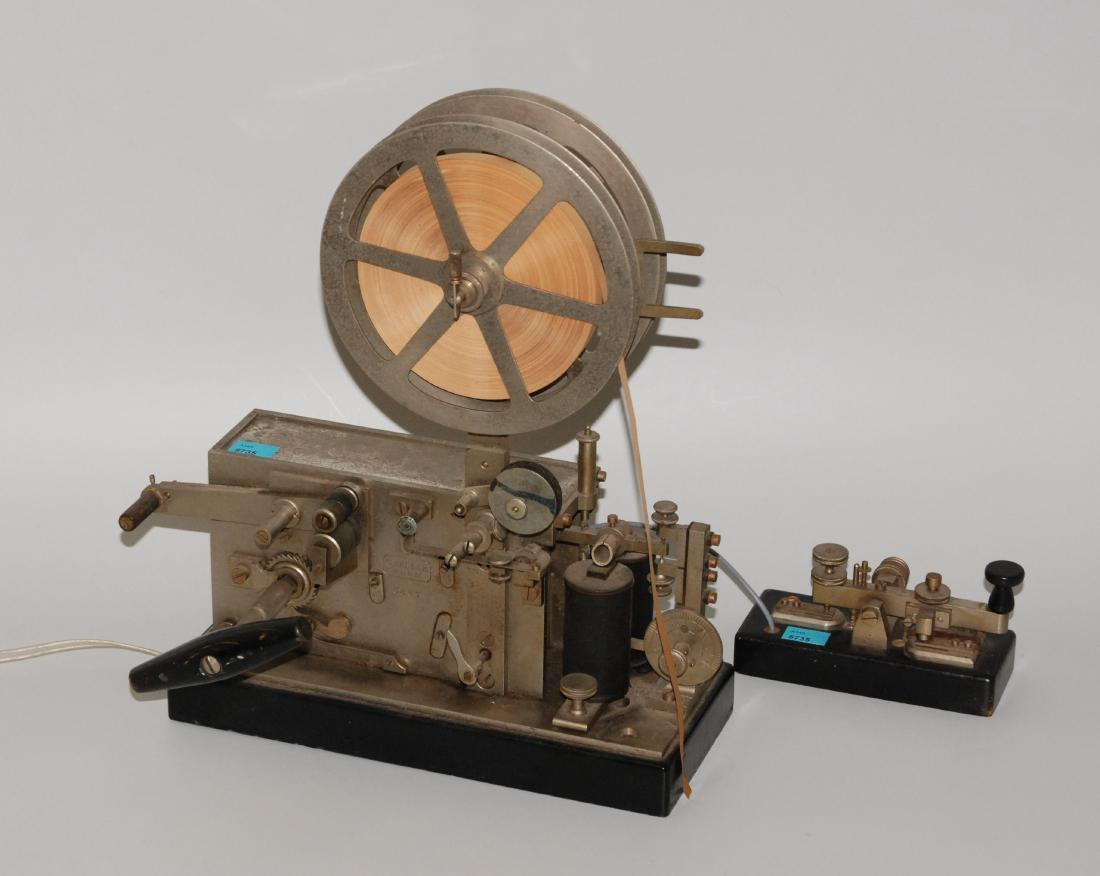 Morse-Telegraph Schweiz, 1.Hälfte 20.Jh. Bezeichnet: (1 of 1)