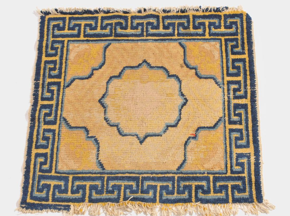 Ning-Hsia Z-Mongolei, um 1880. Tempel-Teppich. Der (1 of 6)