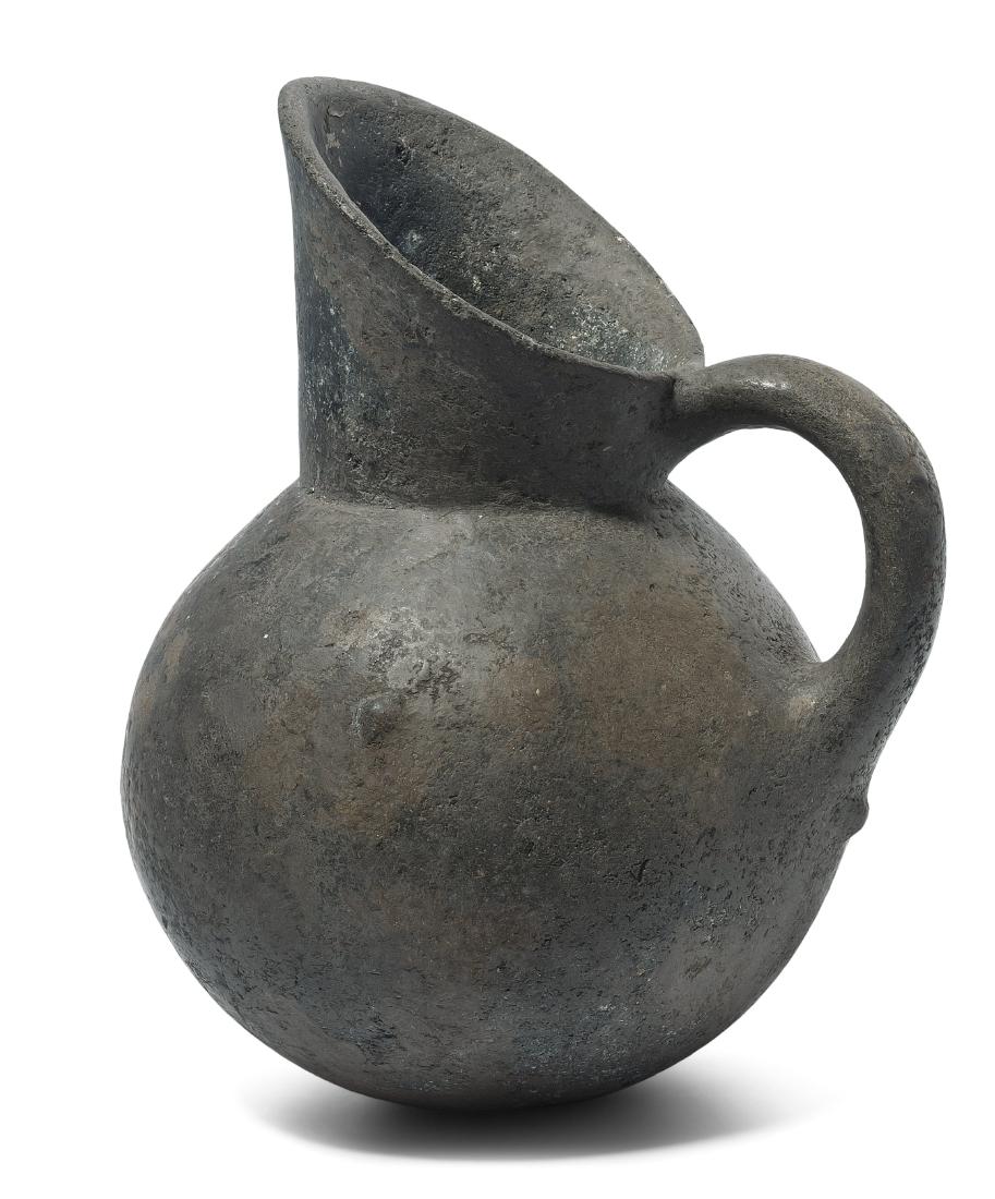 Henkelkrug Yortan-Kultur, 3.Jt. v. Chr. Dunkler Ton. (1 of 1)