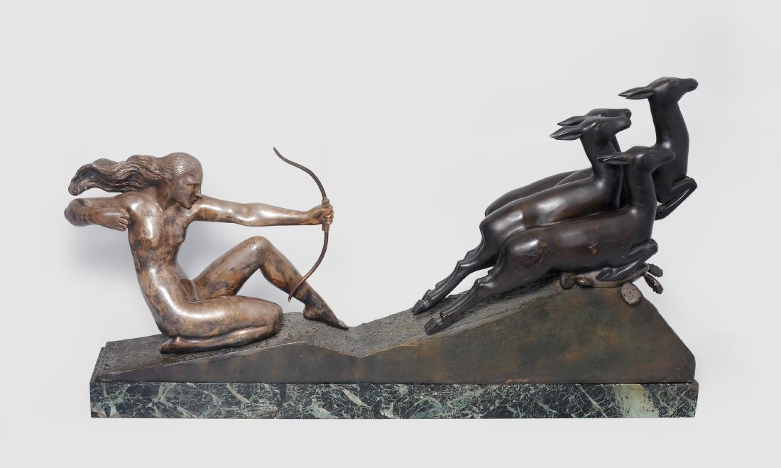 Figur ("The Chase") Um 1930. Nach Amadeo Gennarelli (1 of 1)
