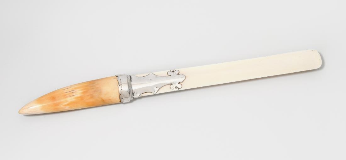 Brieföffner/Falzbein London, 1878. Meistermarke William (1 of 1)